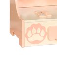 thumbnail image 5 of Little Girls' Makeup Table with Mirror,Kids Vanity Set with Storage Drawer,Toddler Pretend Play Vanity Desk with 8 Makeup Accessories,Princess Vanity for 3+ Years Old Kids, 5 of 16