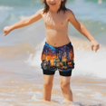 thumbnail image 7 of Cauagu Neon Shanghai Cityscape Night Print Swim Trunks for Men,Youth Boys Swim Shorts Compression Liner Beach Shorts Boys' Swimming Shorts 7-20 Years Bathing Suit-Medium, 7 of 7