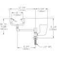 thumbnail image 2 of Speakman SE-572 Counter-Mounted Laboratory Emergency Eye Wash, Polished Chrome, 2 of 5