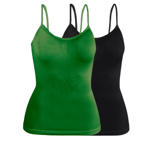 Set De Dos Blusas Mujer Tirantes Casual Blusa Crop Top Dama UNITALLA