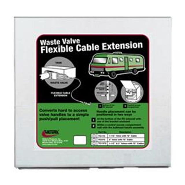 VALTERRA LLC TC372 Sewer Waste Valve, 3 In.
