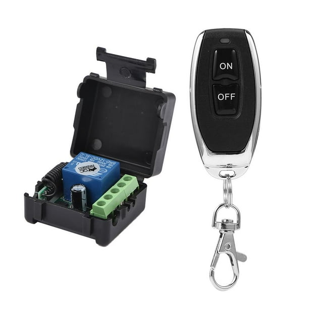 DC12V Relé 1CH Interruptor Control Remoto Inalámbrico RF (receptor + Transmisor)