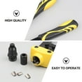 thumbnail image 3 of PTOOTP Labor-Saving Riveting Hand Tool Yellow Alloy Compact for Home Use 1Pc, 3 of 8