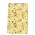 thumbnail image 2 of Summer Bees Kitchen Towels Set of 1, Pastoral Garden Yellow Honey Watercolor Absorbent Dish Towels for Kitchen, Microfiber Hand Towel, Quick Drying Tea Towel for Cleaning Decorative Dishcloths, 2 of 7