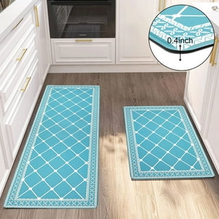 Zulay Home Anti Fatigue Floor Mat Thick Cushioned Comfortable Padded  Kitchen Mats - 32x20 Tan