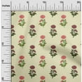 thumbnail image 1 of oneOone Polyester Lycra Light Yellow Fabric Floral Block Fabric For Sewing Printed Craft Fabric By The Yard 56 Inch Wide, 1 of 1