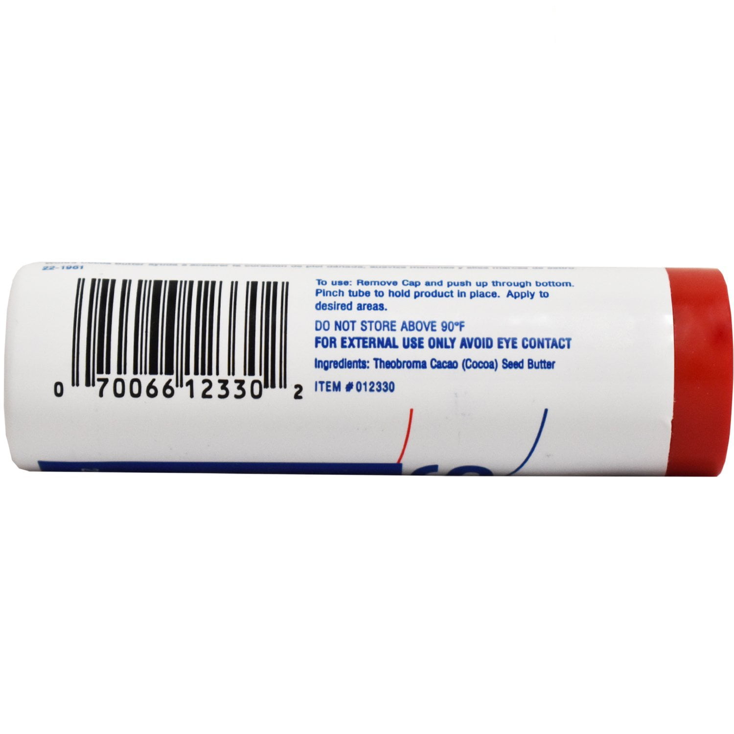 Woltra 100 Percent Cocoa Butter 1 oz. Stick (Pack of 12) 012330