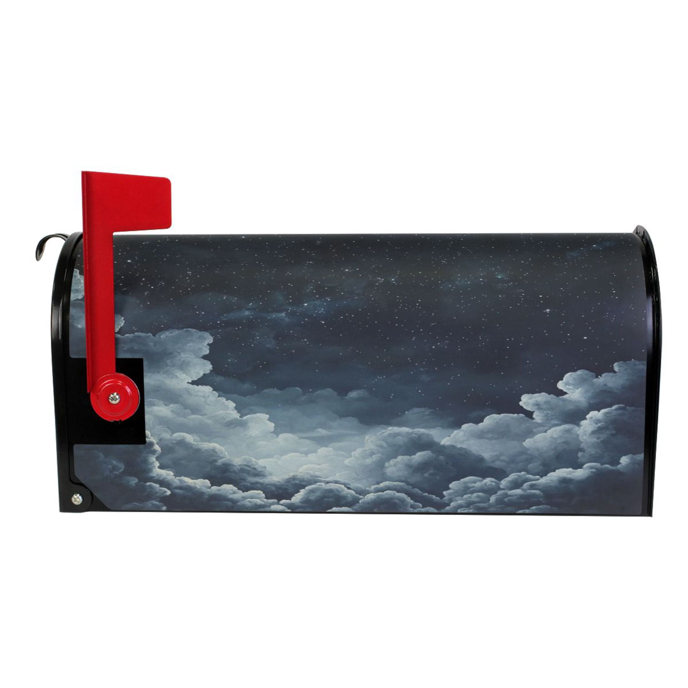WOBOGO Starry Night Sky Picture Mailbox Cover Magnetic for Garden Yard Home Decor Standard Size 25.4×20.78in
