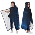 thumbnail image 2 of Cool Jaguar Wearable Blanket Hoodies for Women Men Adults Jaguar Lovers Soft Cozy Starry Sky Jaguars Hooded Blankets for Travel Camping Decor Birthday Gifts 60X80 Inch, 2 of 5