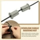 thumbnail image 3 of Pasacables Uxcell para paredes, kit de enrutamiento de cables, pasacables de silicona, bushing de paso a través gris, 3 of 7