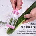 thumbnail image 1 of Paokuoon Stainless Steel Peeler Multi functional Fish Paring Cutter Stainless Steel Ergonomic Handle Safe Container Peeler, 1 of 6
