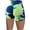 Blue, variant on Abcnature Plus Size Shorts, Womens Athletic Shorts, Women Short Multicolor Pocket Tight High Waist Elasticity Sports Yoga, Comfy Beach Shorts, Yoga Pants, Cycling Sport Shorts Red L