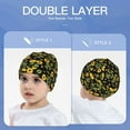 thumbnail image 6 of Honeii Bees and Sunflowers Print Kids Knit Beanie Watch Hat ,Knit Cap for Boys and Girls, 6 of 7