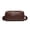 Coffee Brown, variant on Grid-Weave PU Crossbody Bag, Adjustable Strap Boxy Shoulder Purse for Women, Brown