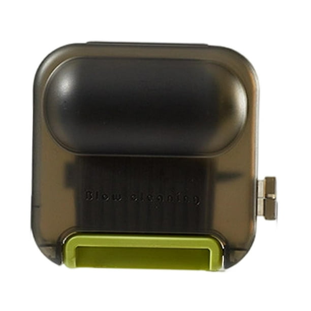 Cepillo para polvo interior de coche, para salpicadero, para zonas con huecos, teclados y camiones. Verde