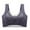 Gray, variant on VerPetridure High Impact Sports Bras for Women Women Lady Lace Gathered Bra Plus Size Sports Bras Underwear Yoga Hollow Out Bra Cup
