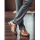 thumbnail image 4 of Zapato Elegante Para Hombre Merano® Piel Oficina Formal marron 28, 4 of 11