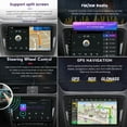 thumbnail image 5 of Android 12 9'' Car Stereo GPS Sat Nav Head Unit for FM Receiver WiFi Support SWC Carplay DAB+ OBD DSP DVR+ Video Radio Player, 5 of 7