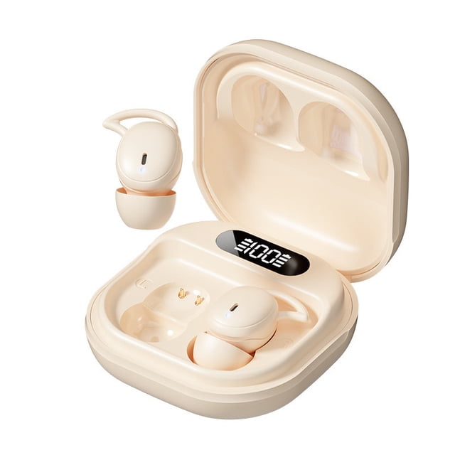 Auriculares Inalámbricos Bluetooth Open-Ear Clip-On Auriculares Deportivos, Auriculares Inalámbricos de Ajuste Estable Bluetooth para Ciclismo, Carrera, Ejercicio