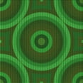thumbnail image 1 of Ahgly Company Indoor Square Patterned Deep Emerald Green Area Rugs, 5' Square, 1 of 6