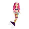 thumbnail image 5 of Aurora Poupée en Peluche Teinture sur Nœuds Mer Enchantée - Jeu Imaginatif - Compagnons Magiques - Multicolore 18 Pouces, 5 of 5