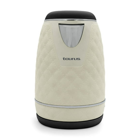 Hervidor de Agua Taurus HTF Graphen 2 Litros 1000W Color Crema y Negro
