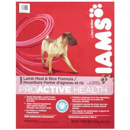 Iams: Lamb Meal and Rice Formula Proactive Health Dog Food