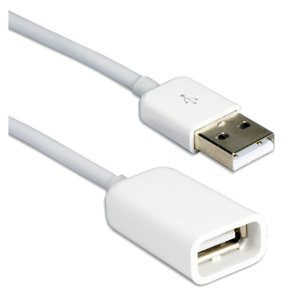 QVS 2Meter USB Power Charger & Sync Extension Cable for iPod/iPhone