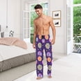 thumbnail image 6 of FORMRS Mens Pajama Pants with Pockets Cotton Sleepwear Lounge Bottoms Sizes S-2XL, Candy Cosmic Swirls, 6 of 7