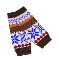 thumbnail image 3 of Luxalzxs Gloves for Cold Weather Women Wool Knit Fingerless Snowflake Pattern Keep Warm Winter Gloves, 3 of 4