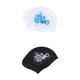 thumbnail image 1 of 2 gorros de natación de silicona elástica para niña negro DYNWAVEMX Gorras de piscina, 1 of 8