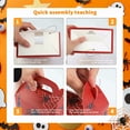 thumbnail image 4 of 32pcs Halloween Spider Handheld Paper Boxes, Festival Horror Gift Packaging Boxes, Foldable Thickened Handles, Creative Foldable Tote Bags, Pumpkin Party Decoration Boxes, 4 of 6