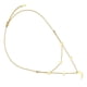 thumbnail image 5 of Gargantilla Estrella y Lunas 45cm Horoz Acero Inoxidable Tono Dorado hipoalergénico, 5 of 5