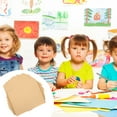 thumbnail image 4 of 100 Pcs Papier à Dessin Kraft 4k en Carton Kraft Vierge pour Pratique, 4 of 9
