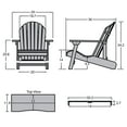 thumbnail image 2 of highwoodÂ® Hamilton Folding & Reclining Adirondack Chair/Laptop Table, 2 of 2
