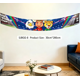 thumbnail image 2 of Pendón Horizontal Decorativo de Fútbol con Personajes, Banner Largo para Ventanas, Bares y Fiestas Deportivas, Medida 30×280 cm, 2 of 2