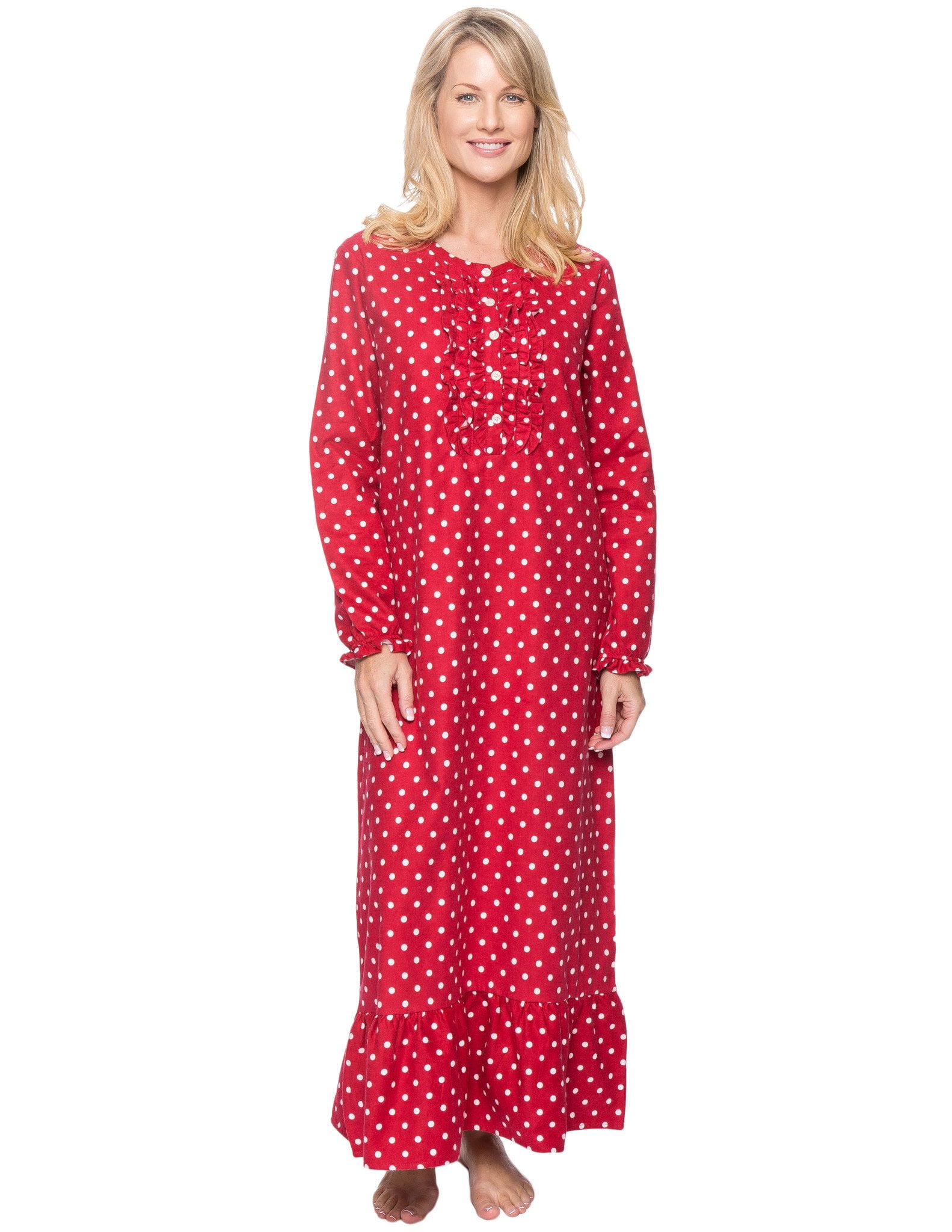 100 cotton flannel nightgowns