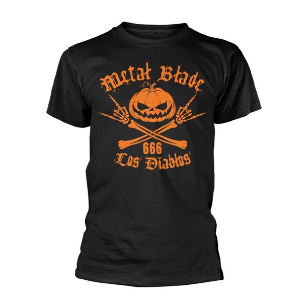 Metal Blade Records - Camiseta Los Diablos para Adultos Unisex (Negro)