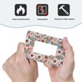 thumbnail image 6 of ZICANCN Outlet Covers Wall Plate, Peach Tones Blossom Floral Flower Light Switch Cover Decorative, Duplex Toggle Combo 1-Gang, 6 of 9