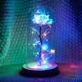 thumbnail image 2 of Eternal Rose Flower Rose Glass Dome Lámpara Led Decoración Para El Hogar Boda Navidad Día De San Valentín Methold HA027172-01, 2 of 5