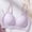 Purple, variant on Ovbmpzd White Everyday Underwear Bras for Women No Underwire Seamless Soft Support Push Up Underwear Bras V Neck Comfy Bras Plus Size,M