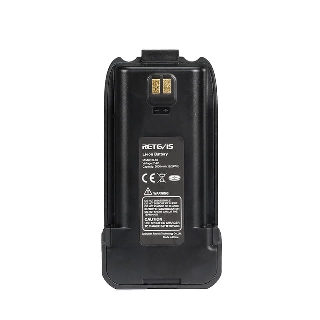 Batería Retevis RT86, 7,4 V, 2600 mAh, recargable de iones de litio