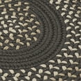 thumbnail image 2 of Colonial Mills 12' Gray and Beige Handmade Reversible Round Area Throw Rug, 2 of 2