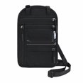 thumbnail image 1 of Reayehane Multi Functional Collar Passport Bag Rfid Crossbody Single Shoulder Storage Bag Overseas Document Protective Cover (Black ), 1 of 5
