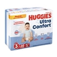 thumbnail image 2 of Pañales Huggies UltraConfort etapa 3 niño 60 piezas, 2 of 6