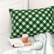 thumbnail image 4 of Balery Green Argyle Plaid Funda de Cojín Estampada, Regalos para Mujeres, Regalos de Amor para Ella, Regalos para Novia o Esposa, Funda de Almohada-20"x30", 4 of 6