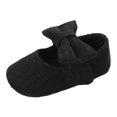 thumbnail image 3 of CHENGYU Baby Girls Solid Color Shoes, Soft Sole Anti-slip Shoe with Bow-knot, 3 of 8