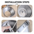 thumbnail image 6 of Arcticwind Ergonomic Food Mill Stainless Steel With 3 Grinding Discs and Hand Crank,Durable and Rust-Resistant,Grind and crush tomato sauce,for Purees, Sauces, Soups, Dishwasher Safe, 6 of 8