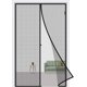 thumbnail image 1 of Cortina magnética para puerta negra de 90 x 210 cm, antimosquitos, repelente de insectos, con imanes, sin taladrar., 1 of 5