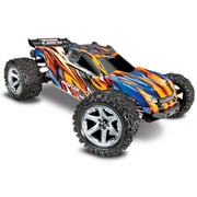 TRA67076-4-ORNG Traxxas Rustler 4X4 Brushless TRA67076-4-ORNG